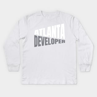 Atlanta Developer Shirt for Men and Women Kids Long Sleeve T-Shirt